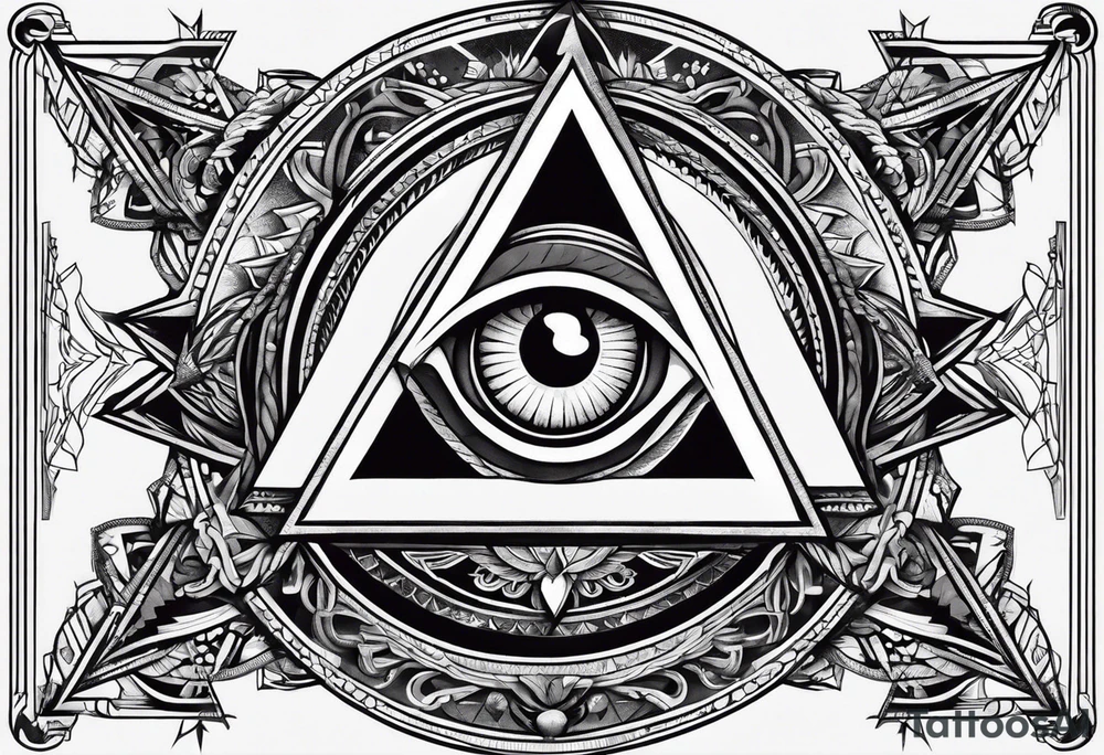 Illuminati tattoo idea