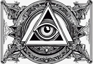 Illuminati tattoo idea