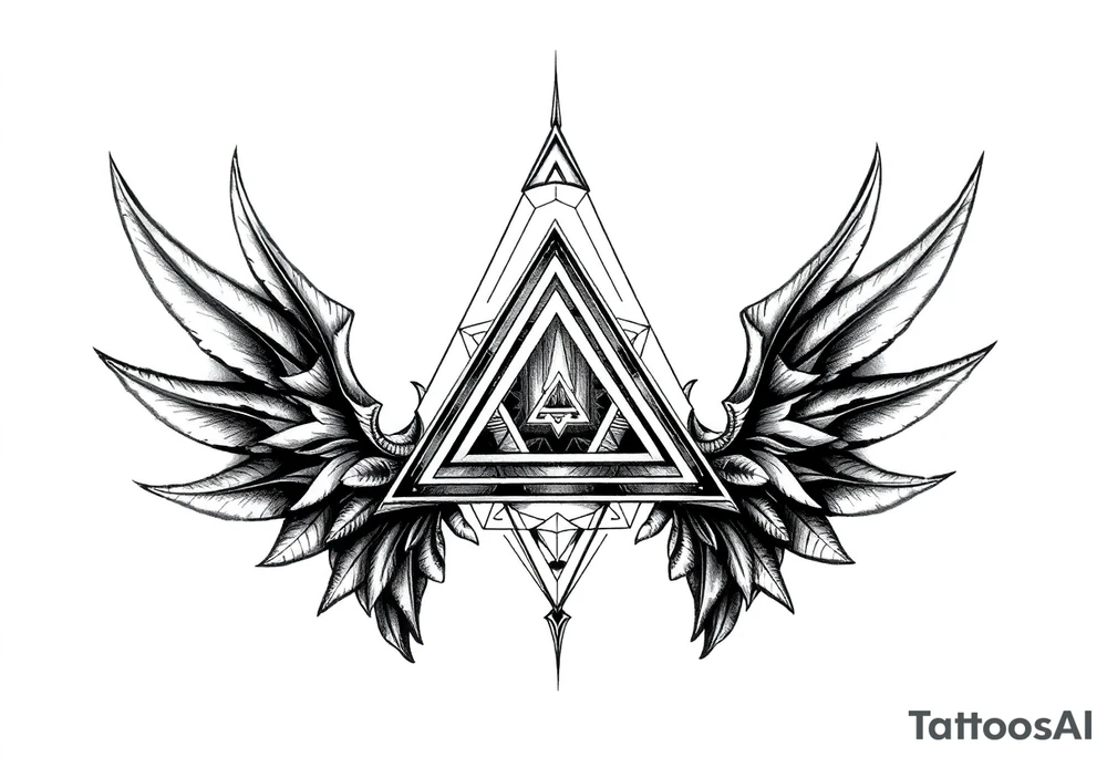 I want triangle. Spirit mind and body tattoo idea