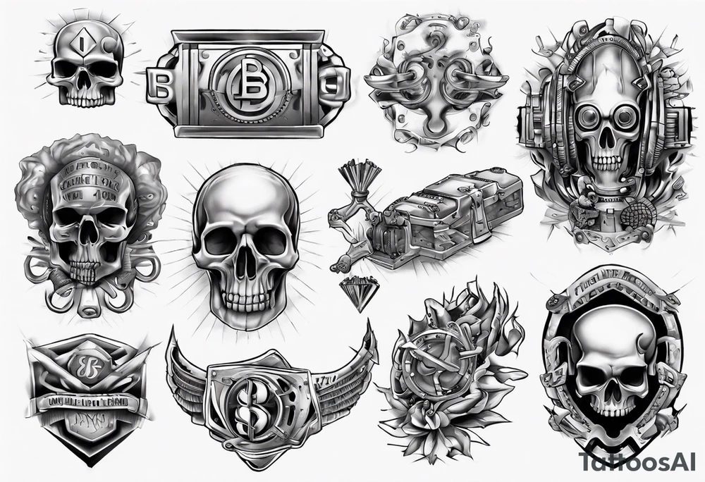 money in the bank tattoo idea