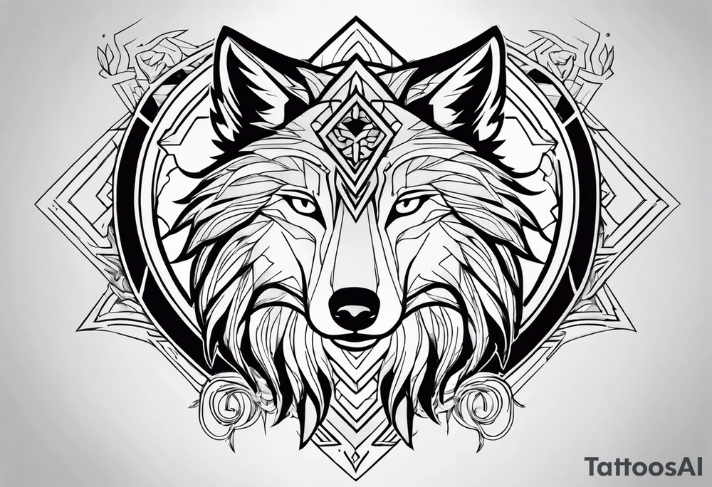 Christian, Phoenix, strong, shy , wolf mind, grey character tattoo idea