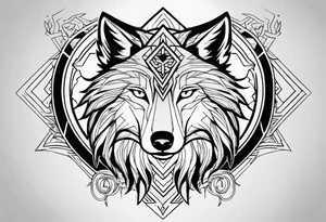 Christian, Phoenix, strong, shy , wolf mind, grey character tattoo idea