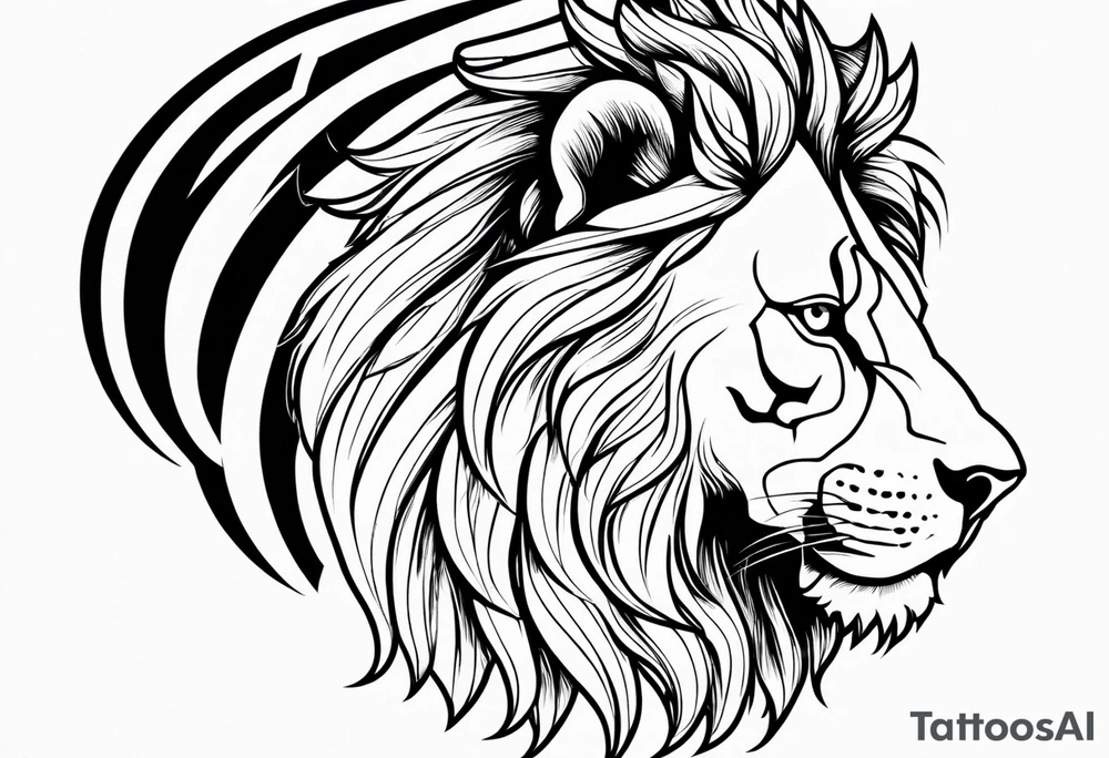 Christian god tattoo idea