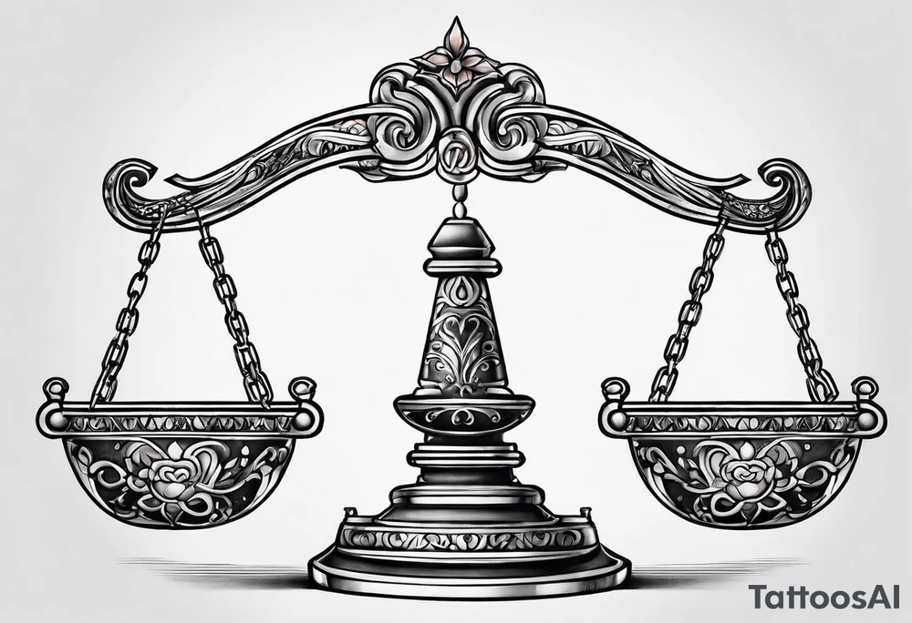 Libra tattoo idea