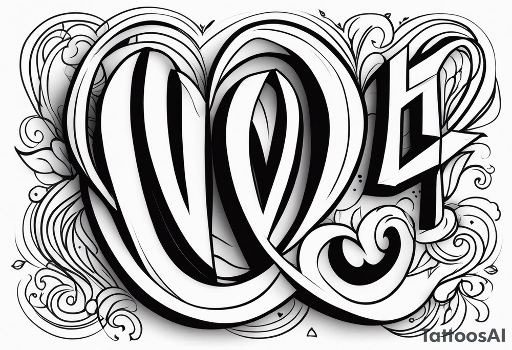 I love you tattoo idea