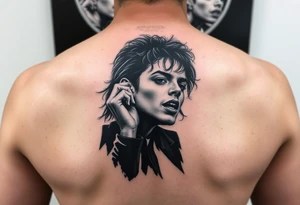 michael jackson singt bad tattoo idea