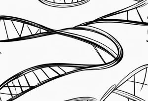 DNA Strand tattoo idea