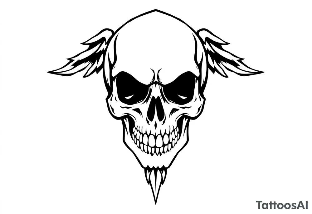 soldier skull rugrats style tattoo idea