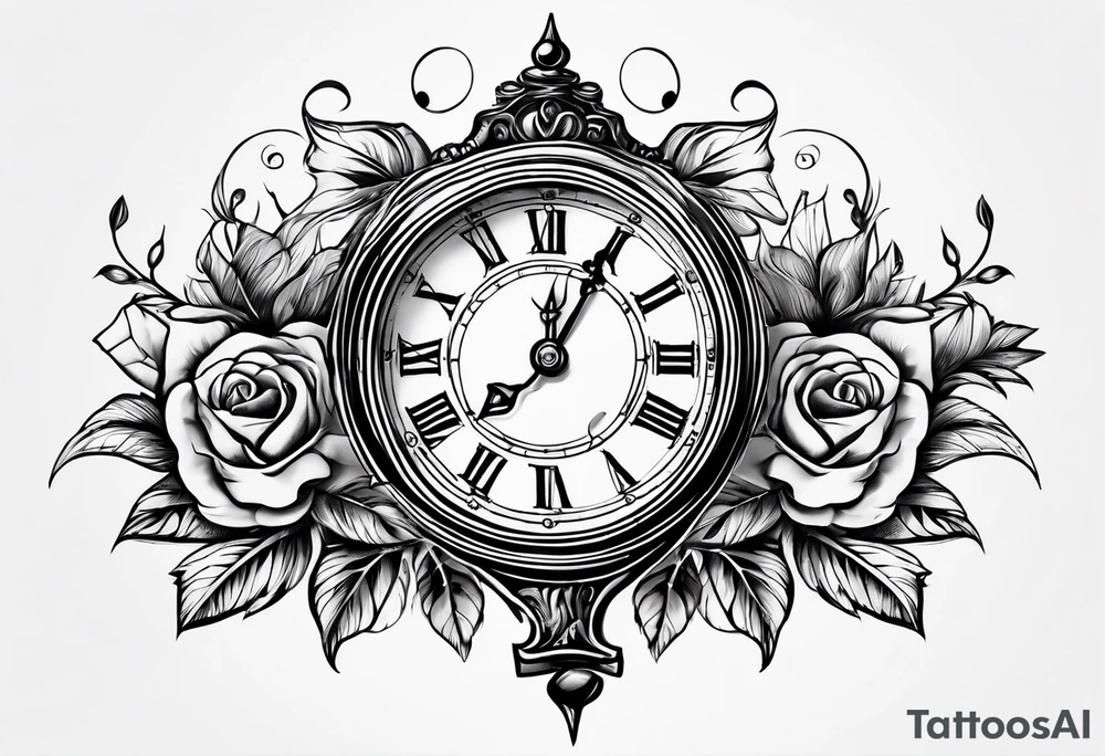 Taschenuhr tattoo idea