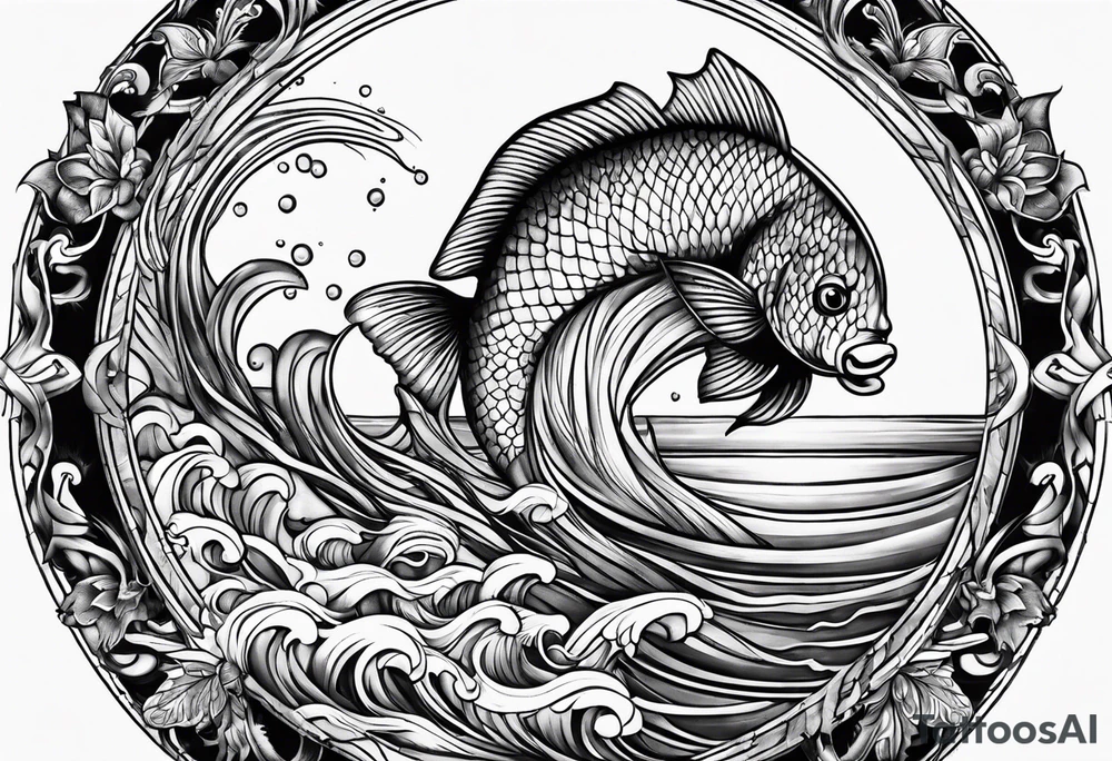Aquatic tattoo idea