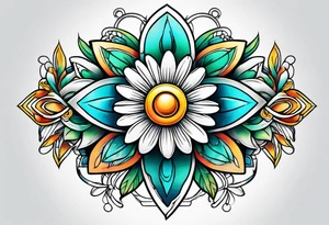 Daisy chain tattoo idea