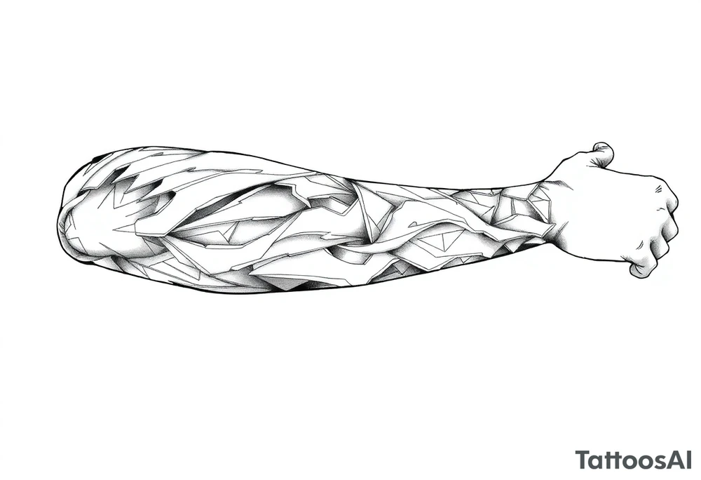 bold line tattoo idea