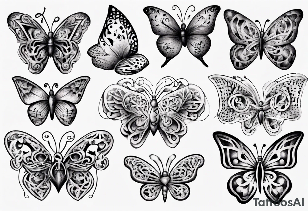 Hearts butterflies
Layla Jones
4-ever and always tattoo idea