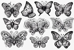 Hearts butterflies
Layla Jones
4-ever and always tattoo idea