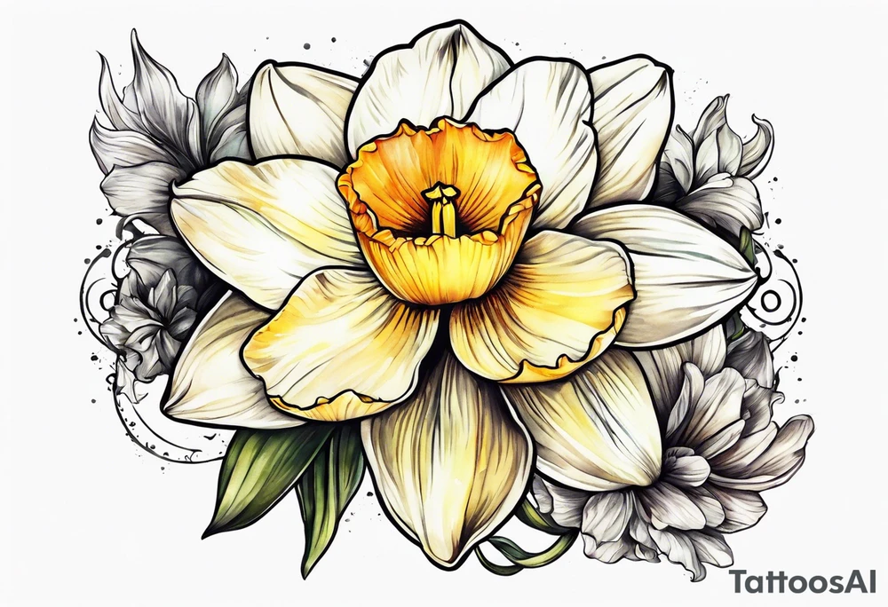 Narcissus tattoo idea
