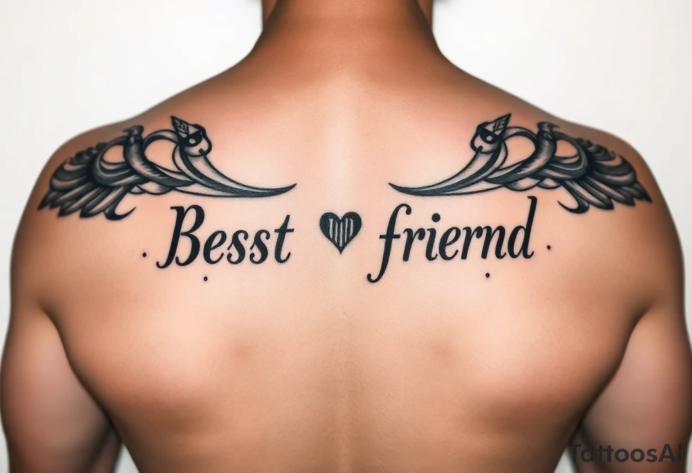 Funny best friend matching 
tattoo ideas tattoo idea