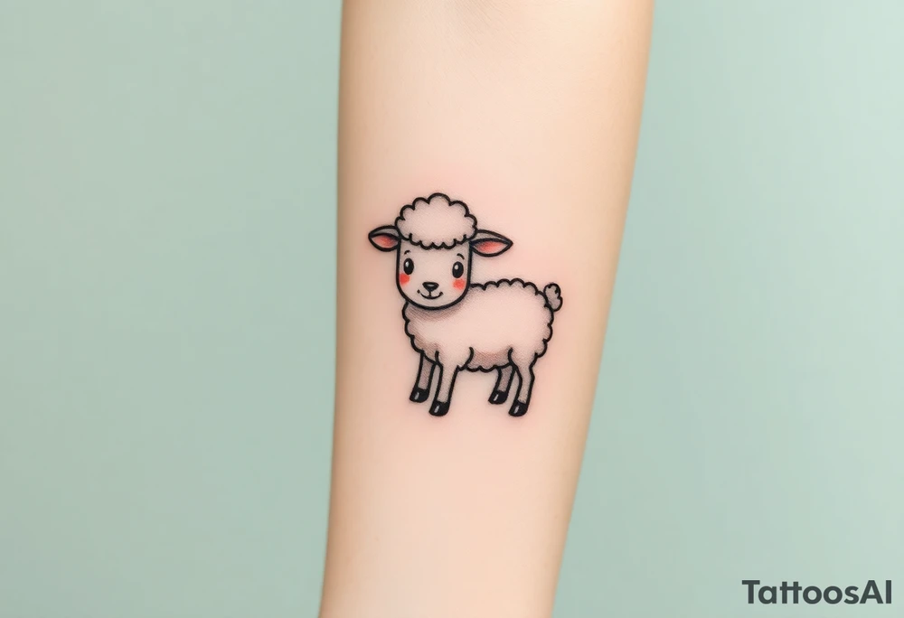 Black sheep tattoo idea