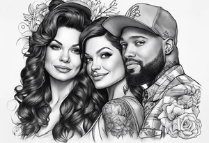 Fran fine and maxwell sheffield tattoo idea
