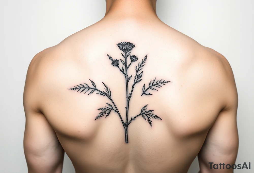 stinging nettle tattoo idea