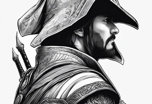 assassin creed shoulder tattoo tattoo idea