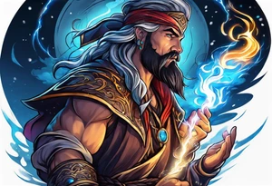 Stormfather mage tattoo idea