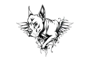 PITBULL tattoo idea