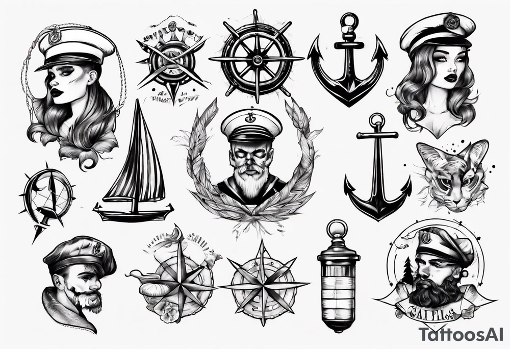 sailor tattoo idea