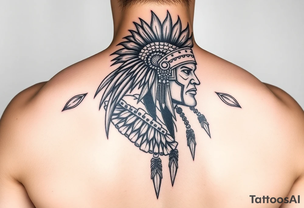 Purepecha warrior tattoo idea