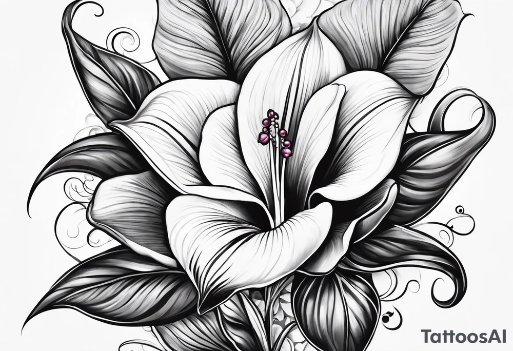 Callalilly tattoo idea
