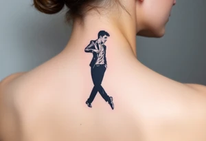 Rick Astley's  Dance Pose tattoo idea
