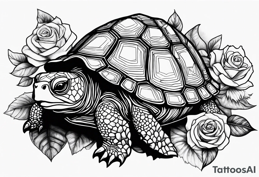 Tournesol,  Fleur roses , Caméra, tortle tattoo idea
