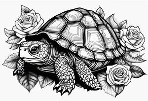 Tournesol,  Fleur roses , Caméra, tortle tattoo idea