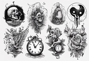 we have little time left tattoo idea