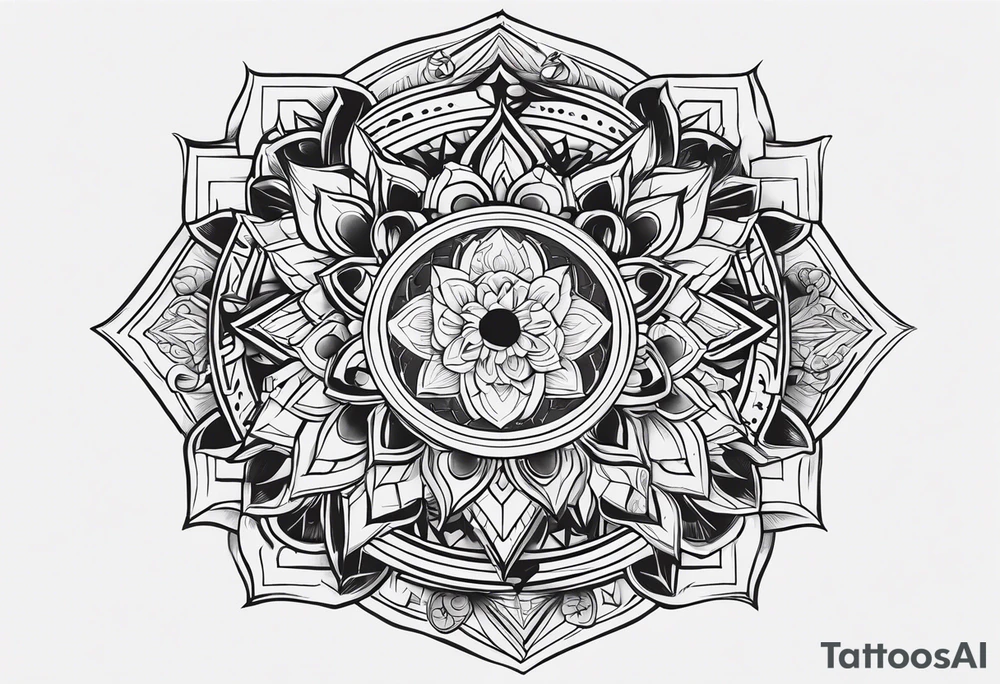 真爱永不消亡 just draw those exact symbols tattoo idea
