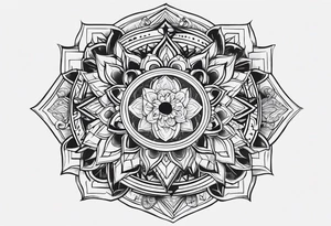 真爱永不消亡 just draw those exact symbols tattoo idea