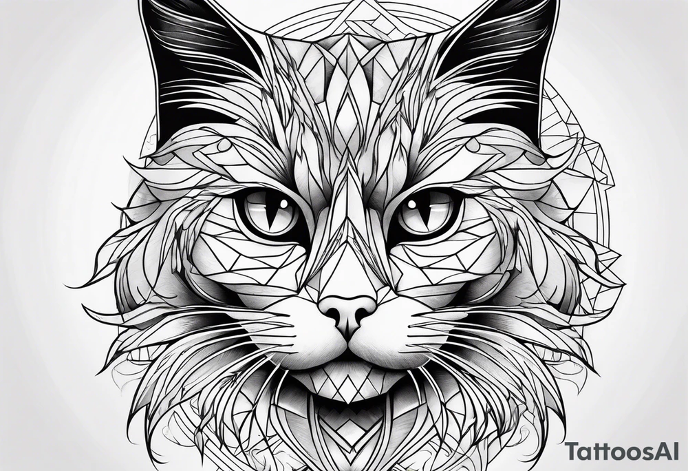 Black Cat tattoo idea