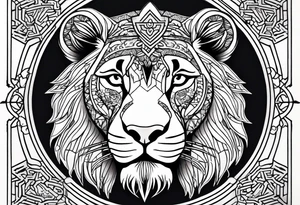 Lion king tattoo idea