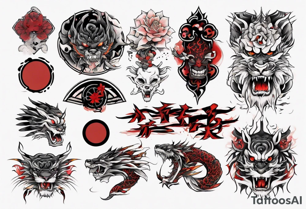 a scar tattoo idea