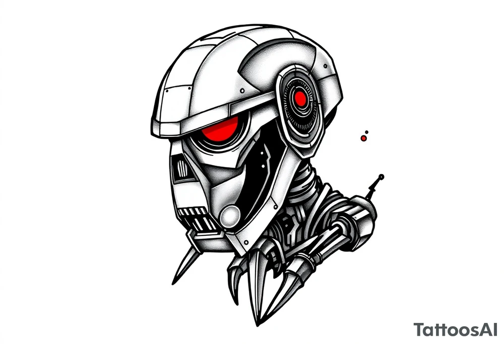 Star Wars battle droid tattoo idea