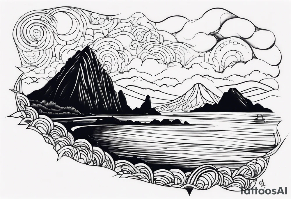 haystack rock tattoo idea