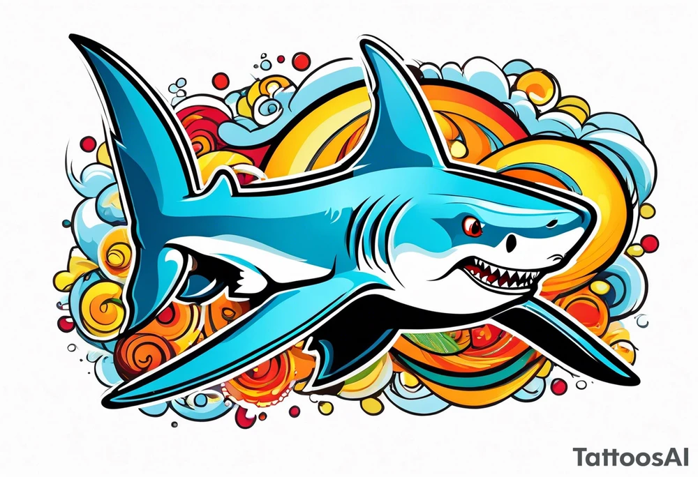 Shark tattoo idea