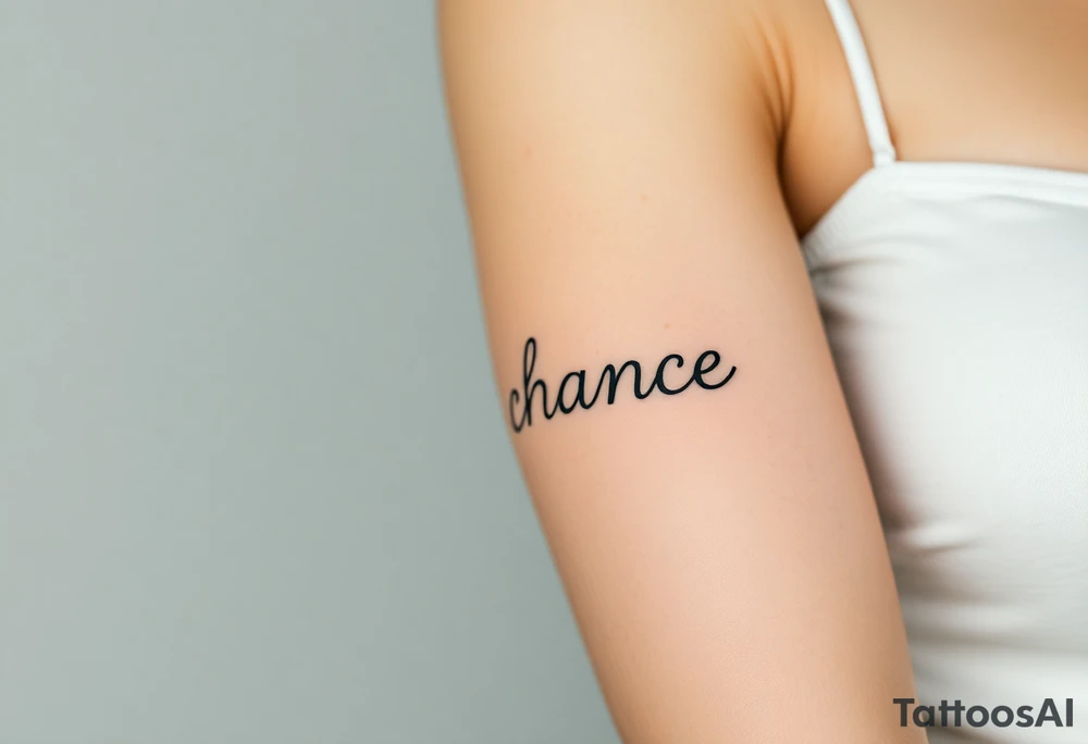 chance tattoo idea