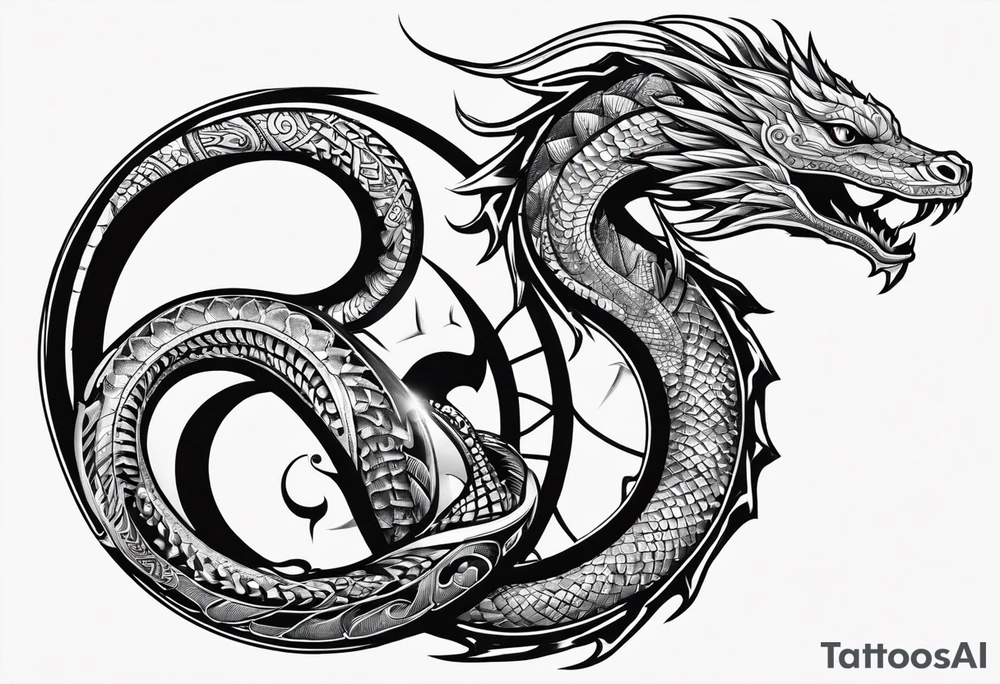 Ouroboros tattoo idea