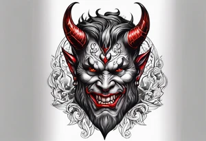 devil tattoo idea