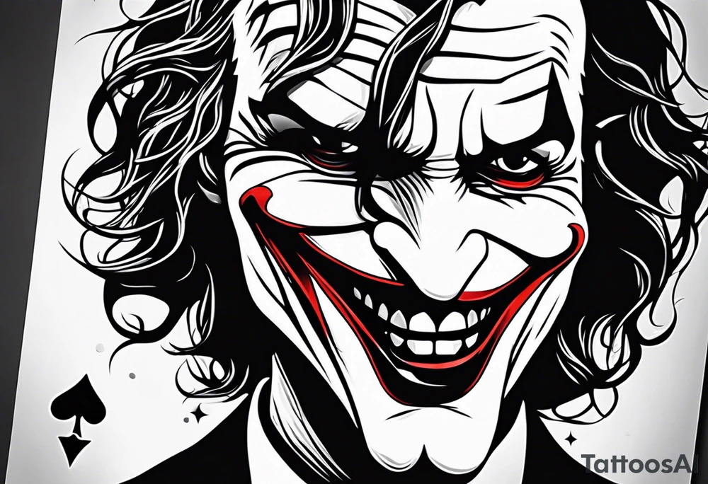 joker tattoo idea