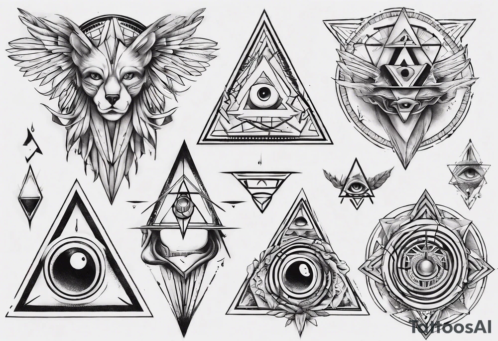 iluminati tattoo idea