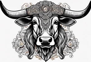 cybersigilism Longhorn tattoo idea