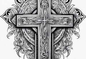 cross tattoo idea