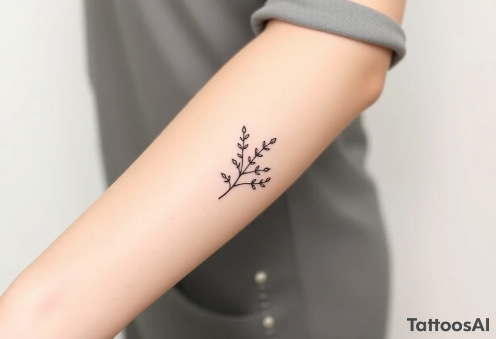 Ilex aquifolium tattoo idea