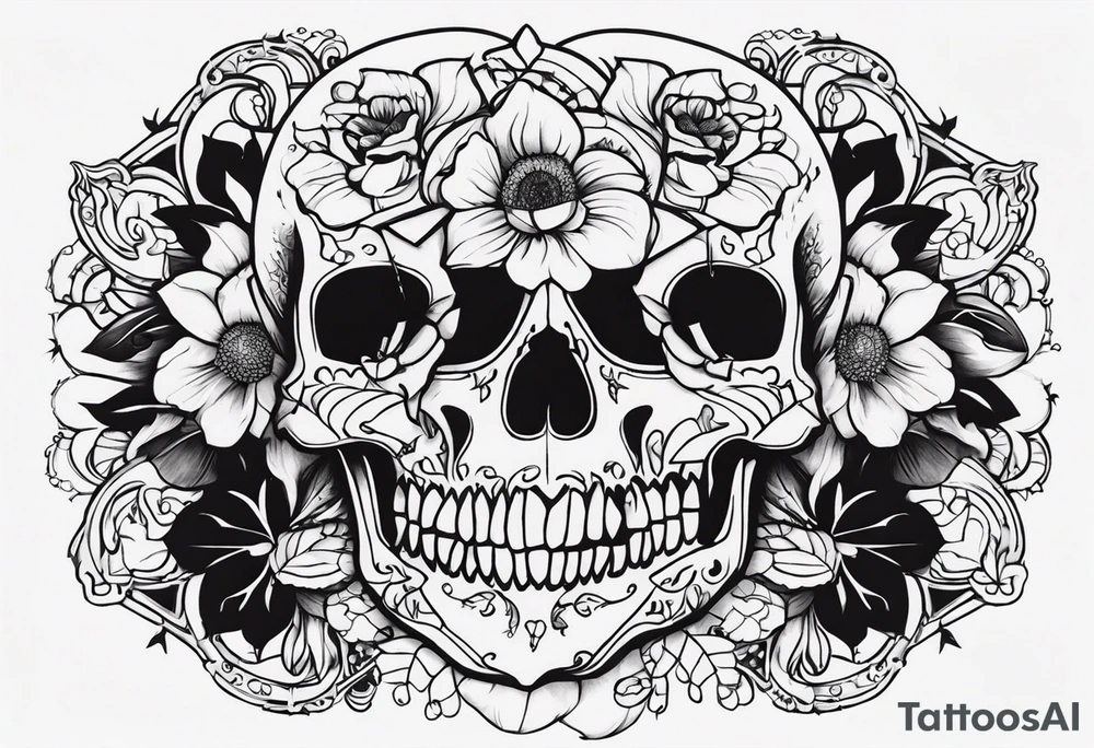 Memento mori tattoo design tattoo idea